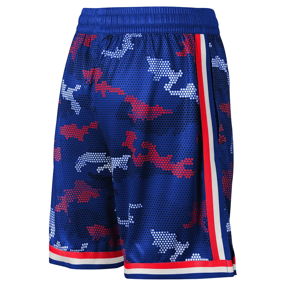 Short de course Tech Royal Chicago Cubs Fanatics pour jeunes