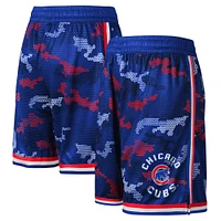 Short de course Tech Royal Chicago Cubs Fanatics pour jeunes