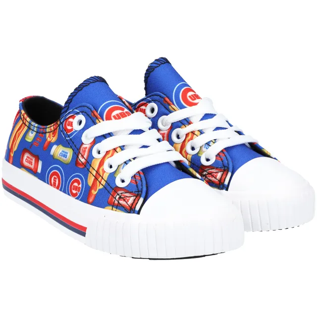 Men's FOCO Chicago Bears Big Logo High Top Canvas Shoes