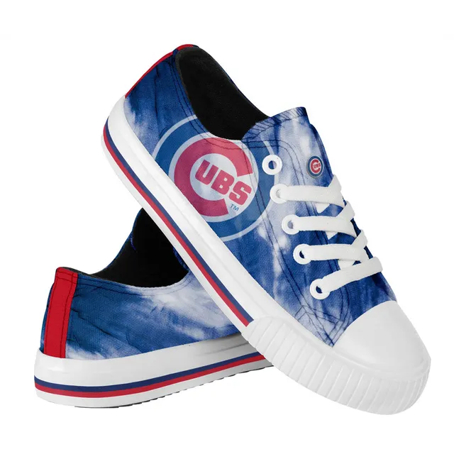 Youth Buffalo Bills FOCO Tie-Dye Canvas Sneakers