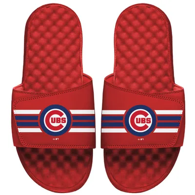 Chicago Cubs ISlide Youth Varsity Stripes Slide Sandals
