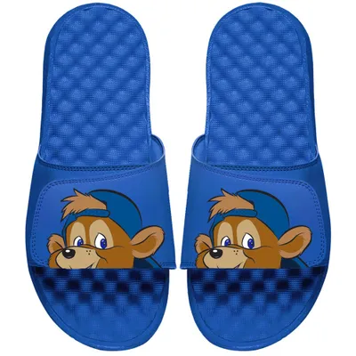 Chicago Cubs ISlide Youth Mascot Slide Sandals - Royal