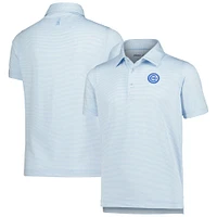 Polo Lyndon pour jeunes des Chicago Cubs bleu clair Johnnie-O