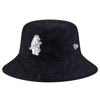 Bob New Era bleu pour jeunes Chicago Cubs 2025 Spring Training All Over Print