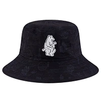Bob New Era bleu pour jeunes Chicago Cubs 2025 Spring Training All Over Print