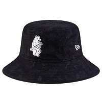 Bob New Era bleu pour jeunes Chicago Cubs 2025 Spring Training All Over Print