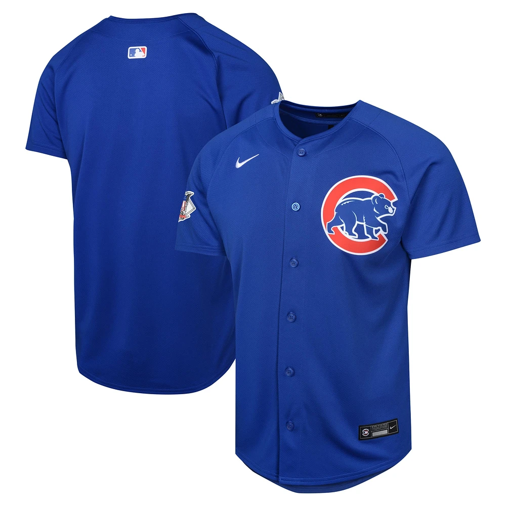 Maillot Nike Royal Chicago Cubs Alternate Limited pour jeunes