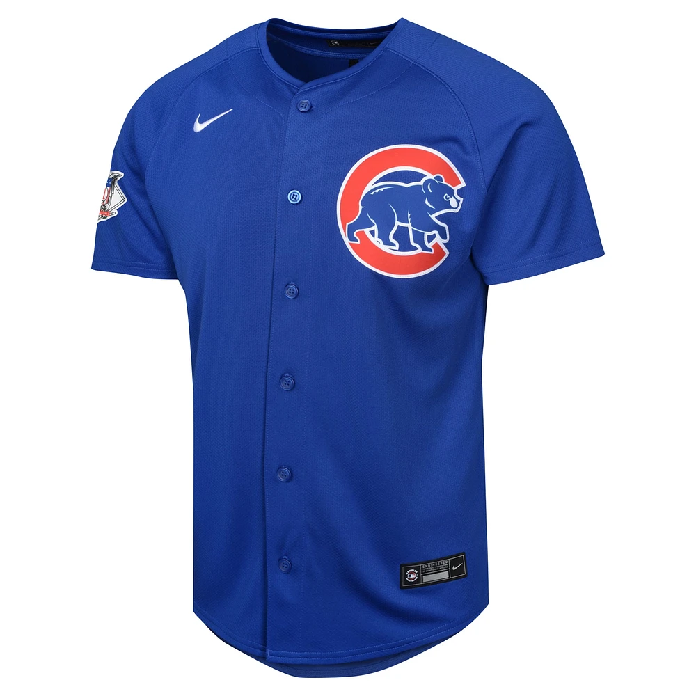 Maillot Nike Royal Chicago Cubs Alternate Limited pour jeunes