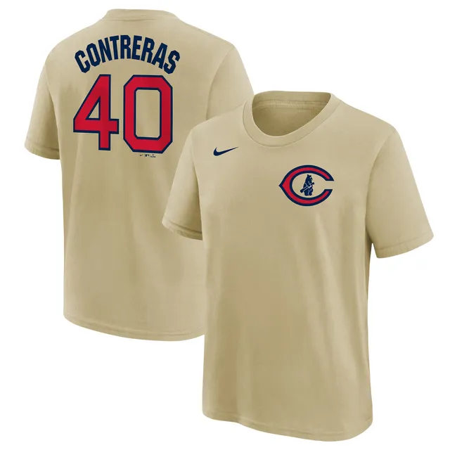 Willson Contreras Chicago Cubs Autographed Blue Nike Authentic Jersey