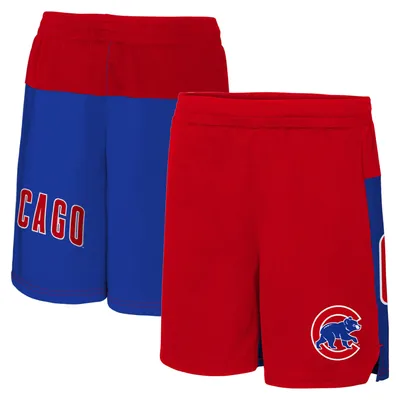 Short extensible 7e manche des Cubs de Chicago rouge pour jeune