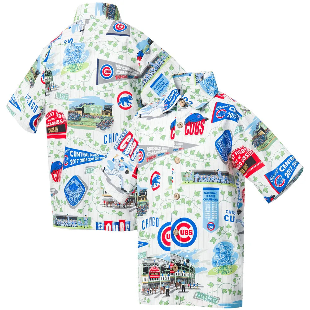 Men's Reyn Spooner White Chicago White Sox Scenic Button-Up Shirt