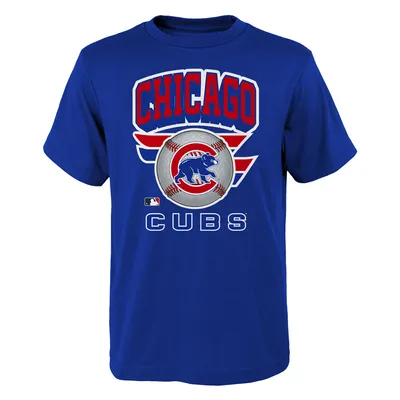 Nike Chicago Cubs Preschool Large Logo T-Shirt 7