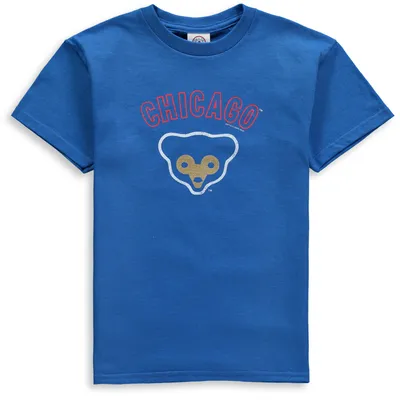 Chicago Cubs Soft as a Grape Youth Cooperstown T-Shirt - Royal