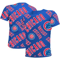 T-shirt de l'équipe des Cubs Chicago Royal Stitches pour jeune