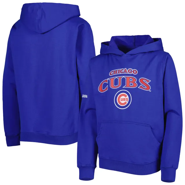 Lids Chicago Cubs Stitches Sleeveless Pullover Hoodie - Royal