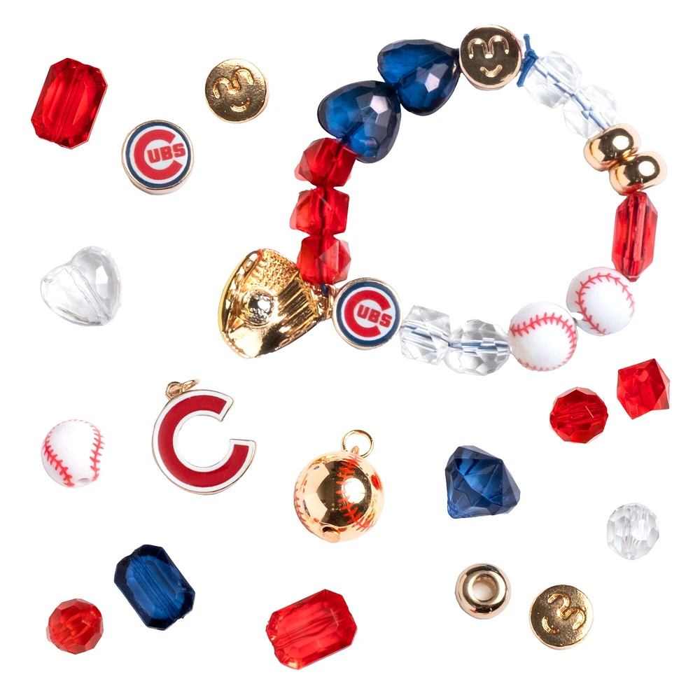 Kit de mini-perles pour jeunes Super Smalls des Chicago Cubs