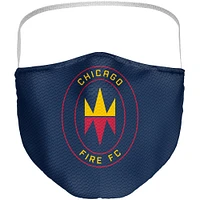 Adulte Fanatics Chicago Fire All Over Logo Couvre-visage 3-Pack