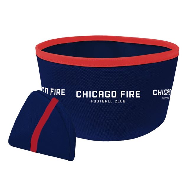 Bol pour chien de voyage pliable Chicago Fire