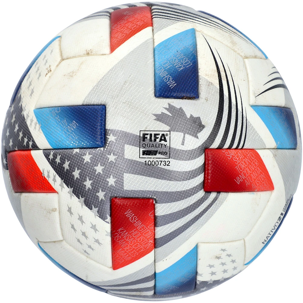 Chicago Fire Match-Used Soccer Ball from the 2021 MLS Season