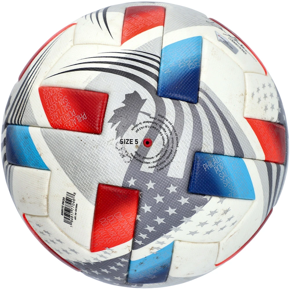 Chicago Fire Match-Used Soccer Ball from the 2021 MLS Season