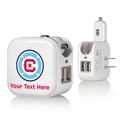 Chicago Fire Personalized 2-In-1 USB Charger
