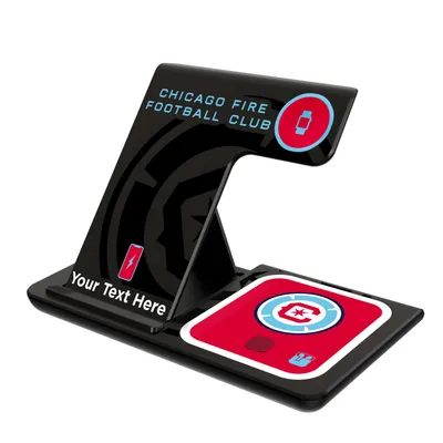 Chicago Fire Personalized 3-in-1 Charging Station