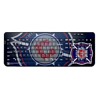 Chicago Fire SC Keyscaper Wireless Keyboard - Navy Blue