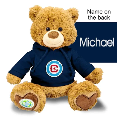 Chicago Fire Infant Personalized Plush Bear - Navy