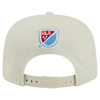 Men's New Era  Cream Chicago Fire 2025 Kickoff Snapback Golfer Hat