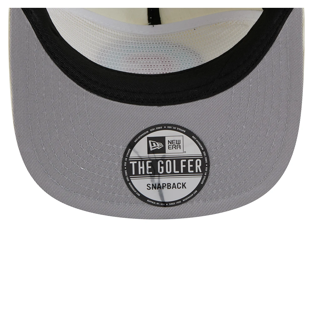 Men's New Era  Cream Chicago Fire 2025 Kickoff Snapback Golfer Hat