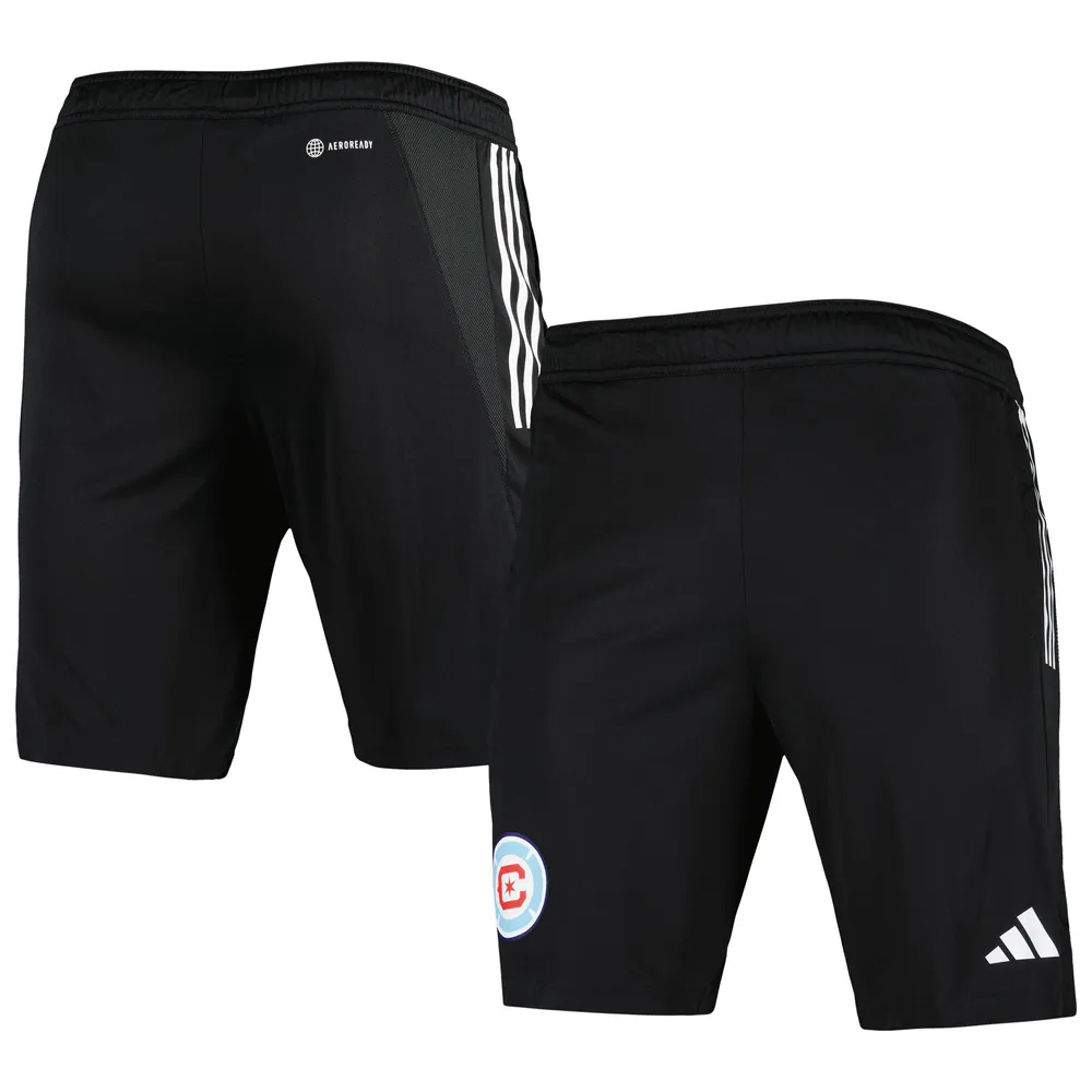 Short d'entraînement adidas Chicago Fire 2023 On-Field AEROREADY noir pour homme