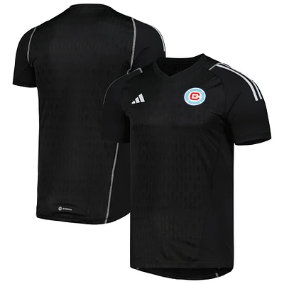 Maillot de gardien but adidas Chicago Fire 2023 Replica noir pour homme