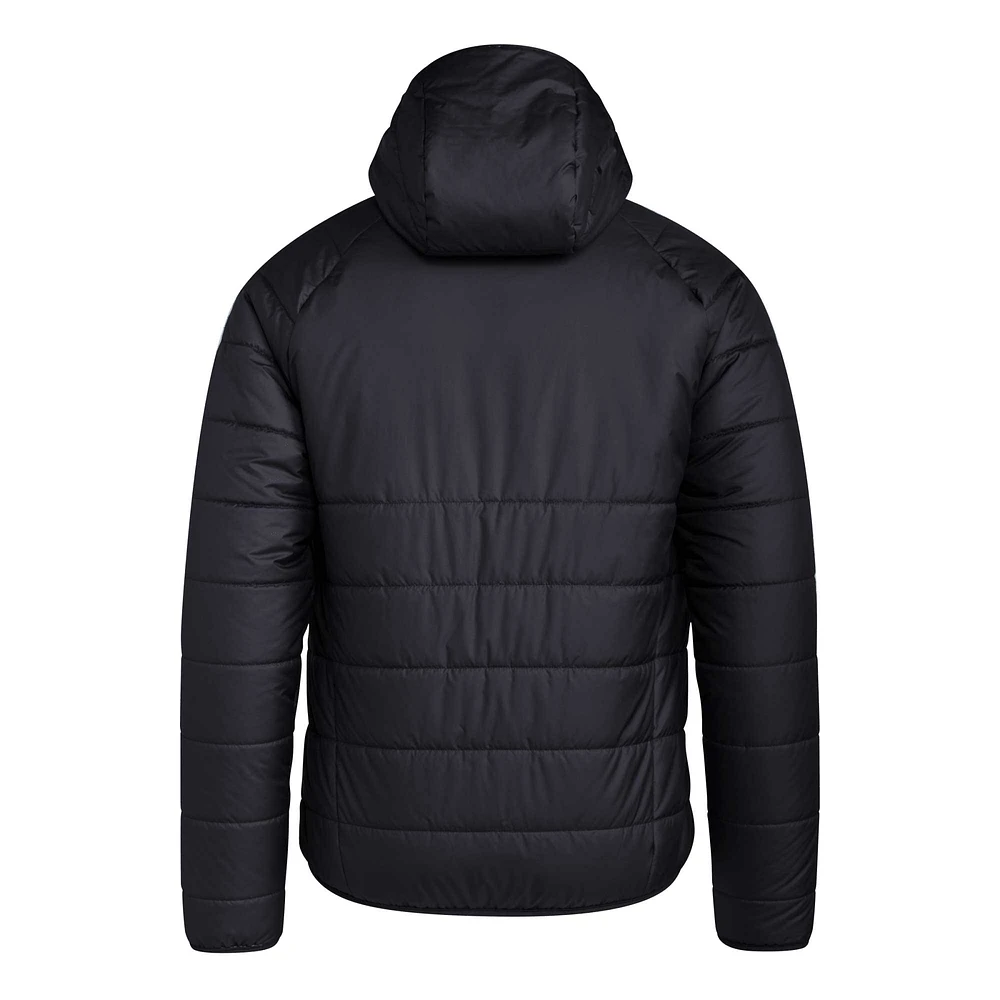 Veste à capuche d'hiver entièrement zippée adidas Chicago Fire Tiro 24 pour homme - Noir