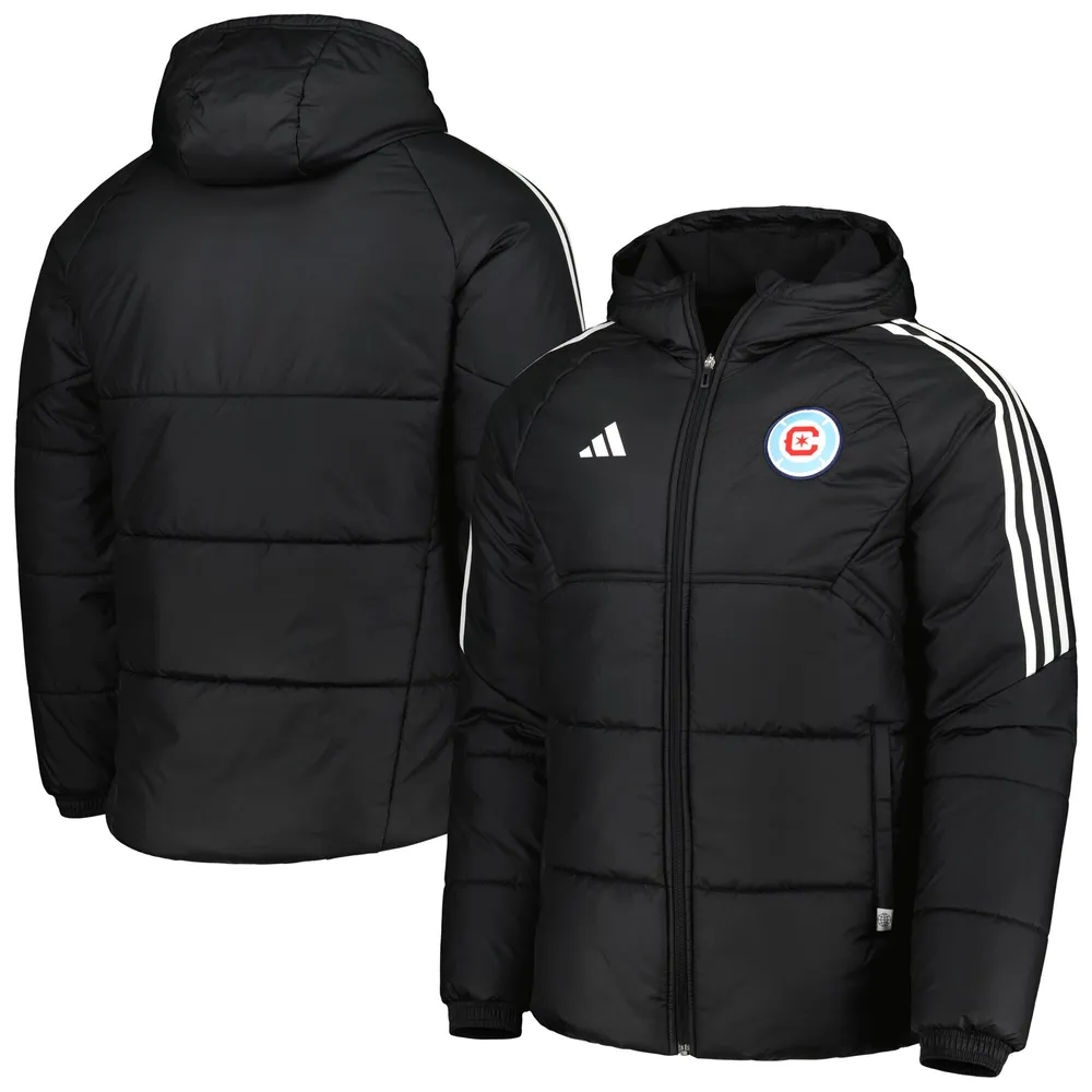 Lids Chicago Fire adidas Winter Raglan Full-Zip Hoodie Jacket - Black | Mall