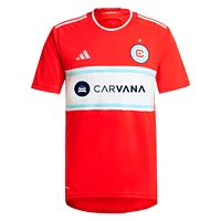 Men's adidas Brian Gutierrez Red Chicago Fire 2024 Return To Replica Player Jersey