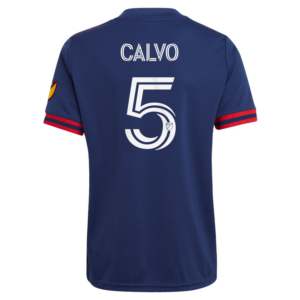 Men's adidas Francisco Calvo Navy Chicago Fire 2021 Primary Authentic Player Jersey