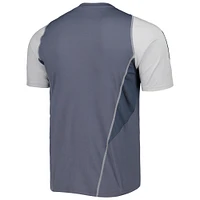 Maillot d'entraînement sur le terrain adidas Chicago Fire 2023 gris pour homme