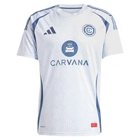 Men's adidas Hugo Cuypers Light Blue Chicago Fire 2025 The Municipal Kit Replica Player Jersey