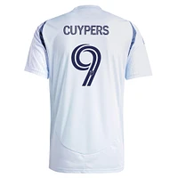 Men's adidas Hugo Cuypers Light Blue Chicago Fire 2025 The Municipal Kit Replica Player Jersey
