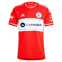 Maillot de joueur authentique adidas Hugo Cuypers Red Chicago Fire 2024 Return To pour homme