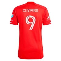 Maillot de joueur authentique adidas Hugo Cuypers Red Chicago Fire 2024 Return To pour homme