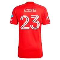 Men's adidas Kellyn Acosta Red Chicago Fire 2024 Return To Authentic Player Jersey