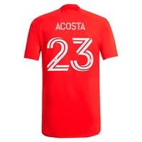 Men's adidas Kellyn Acosta Red Chicago Fire 2024 Return To Replica Player Jersey