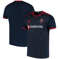 Men's adidas Navy Chicago Fire 2020 Replica Blank Primary Jersey