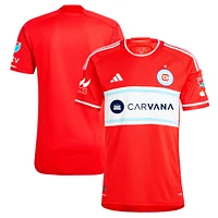 Men's adidas Red Chicago Fire 2024 Return To Authentic Jersey