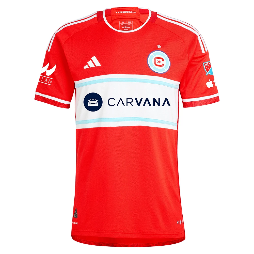 Men's adidas Red Chicago Fire 2024 Return To Authentic Jersey