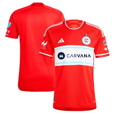 Men's adidas Red Chicago Fire 2024 Return To Authentic Jersey