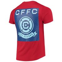 Men's adidas Red Chicago Fire Jersey Hook AEROREADY T-Shirt