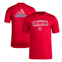 T-shirt adidas Chicago Fire Local Pop AEROREADY rouge pour hommes