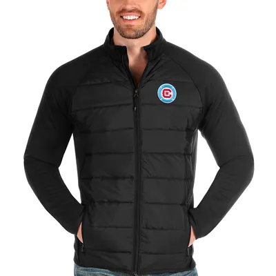 Chicago Fire Antigua Logo Altitude Quilted Full-Zip Jacket